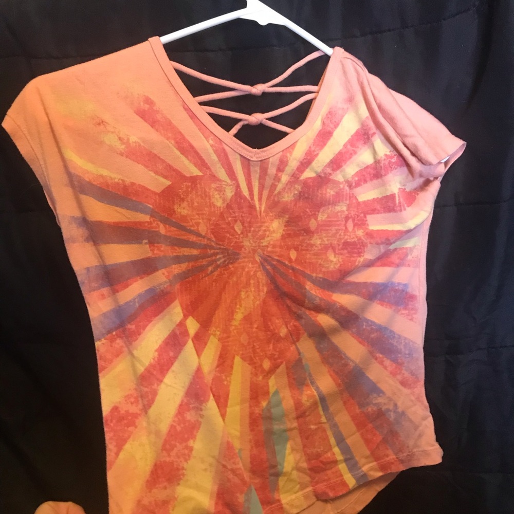 Girls strapy back blouse